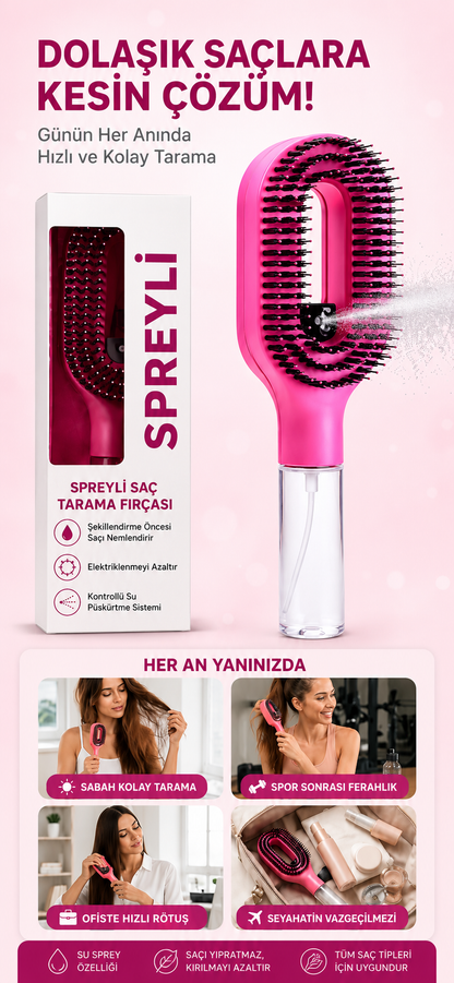 SPREYLI 2 Sİ BİR ARADA SAÇ TARAGI